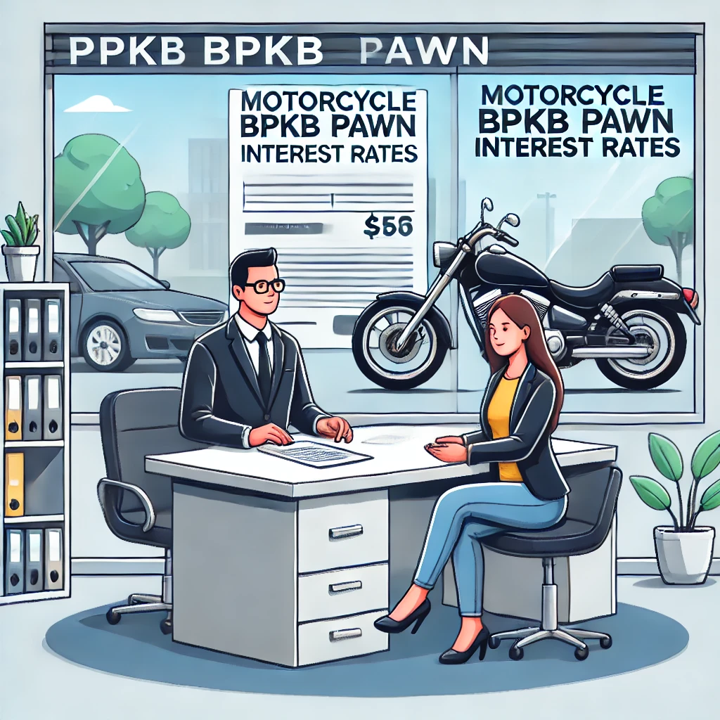 Bunga Gadai BPKB Motor di Pegadaian