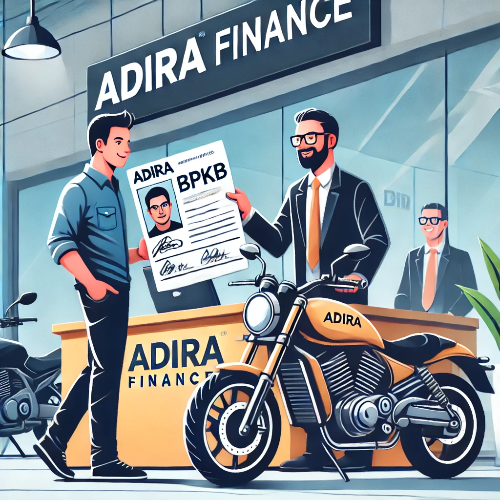 Cara Gadai BPKB Motor di Adira