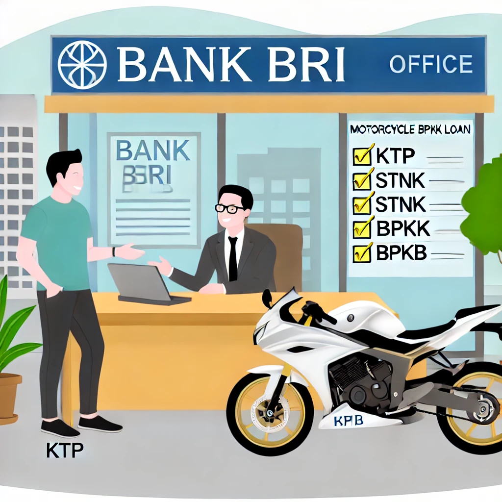 Cara Gadai BPKB Motor di Bank BRI