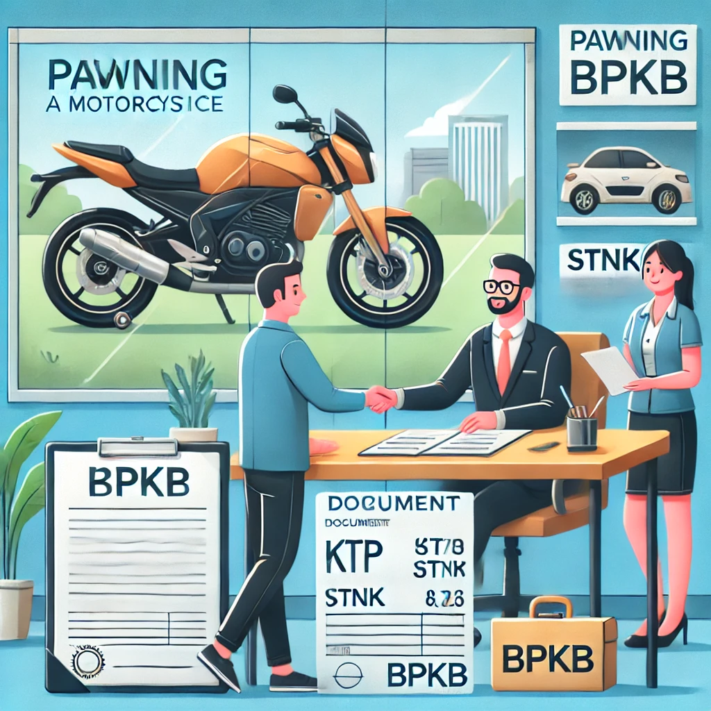 Cara Gadai BPKB Motor
