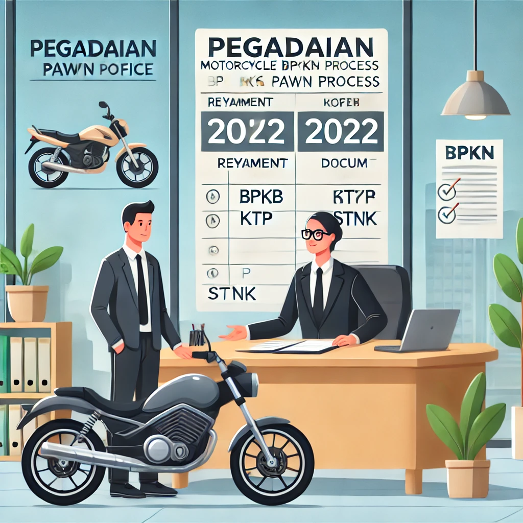 Daftar Harga Gadai BPKB Motor di Pegadaian 2022