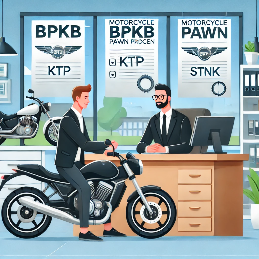 Gadai BPKB Motor Apakah Motor Ditahan