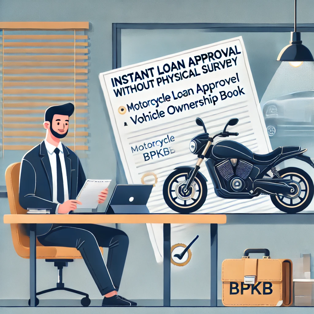 Gadai BPKB Motor Langsung Cair Tanpa Survey