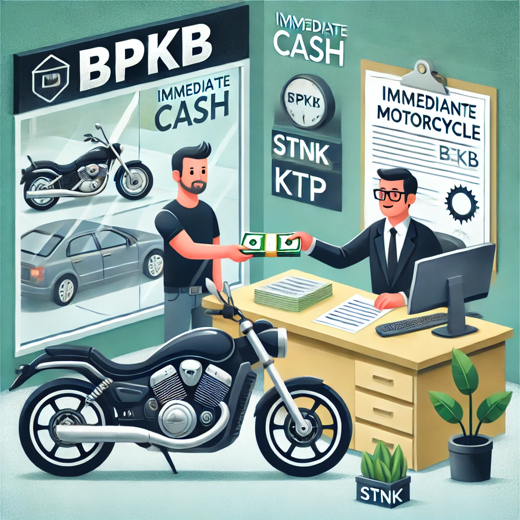 Gadai BPKB Motor Langsung Cair
