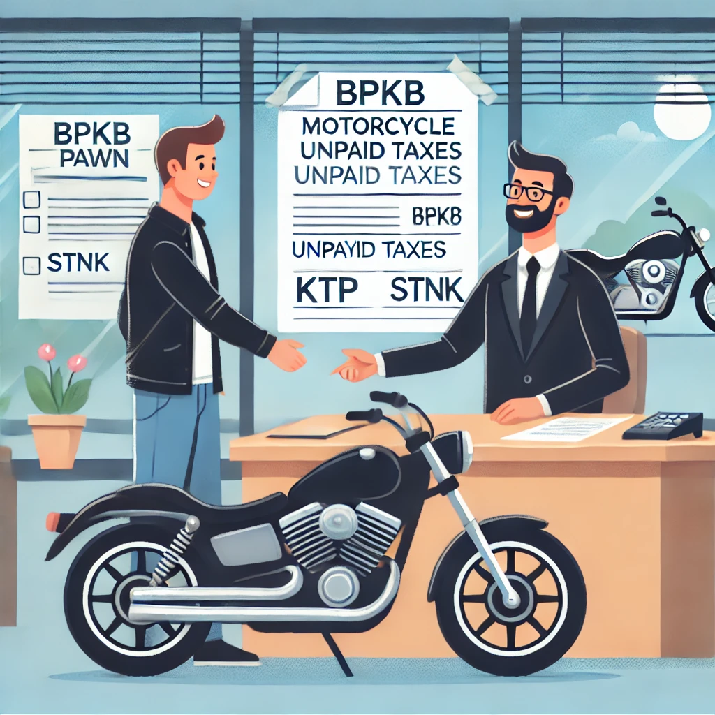 Gadai BPKB Motor Pajak Mati Terdekat