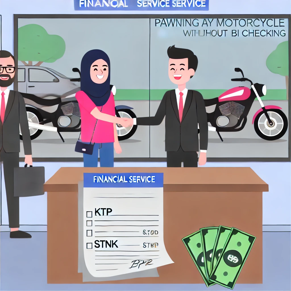 Gadai BPKB Motor Tanpa Bi Checking