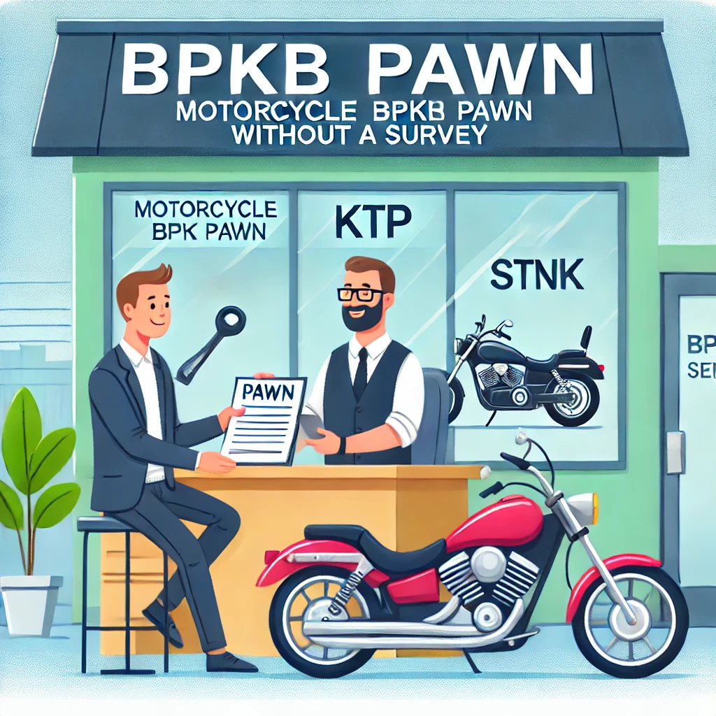 Gadai BPKB Motor Terdekat Tanpa Survey