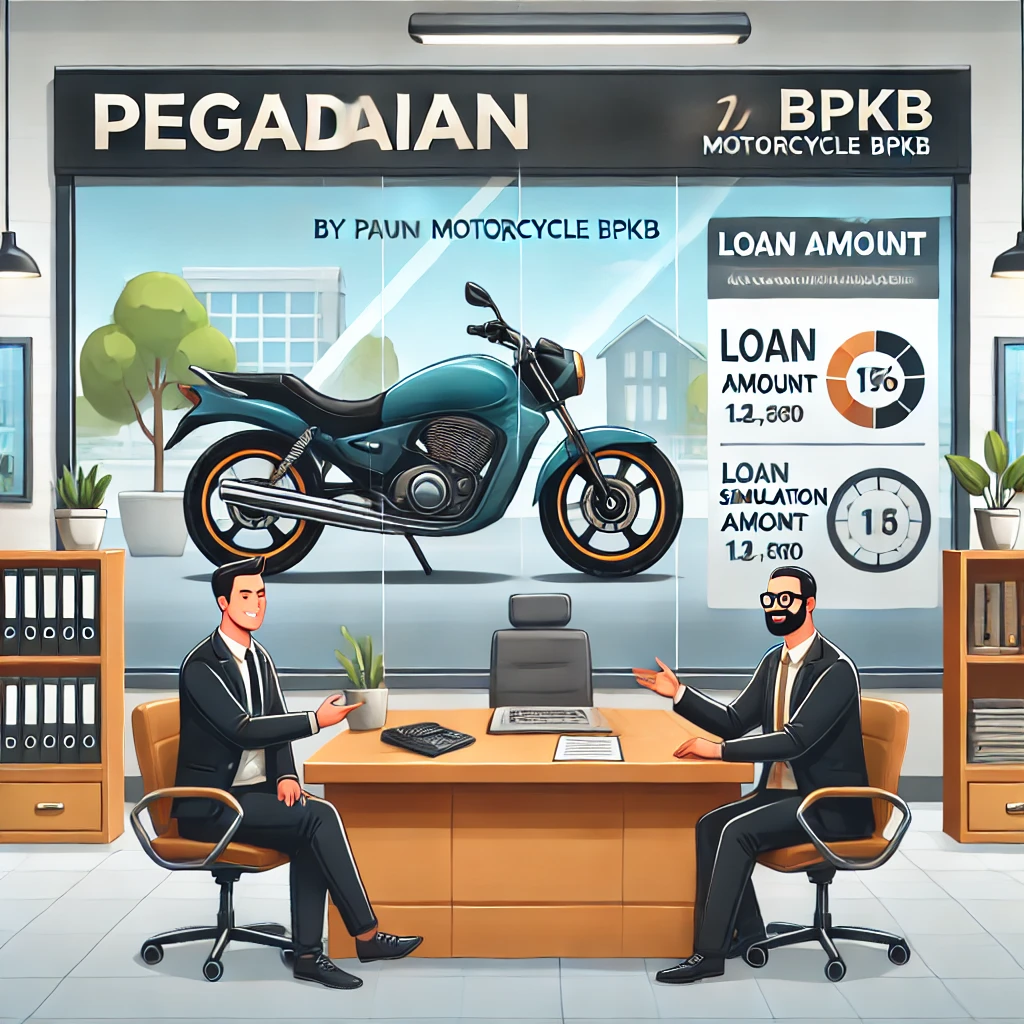 Gadai BPKB Motor di Pegadaian Dapat Berapa