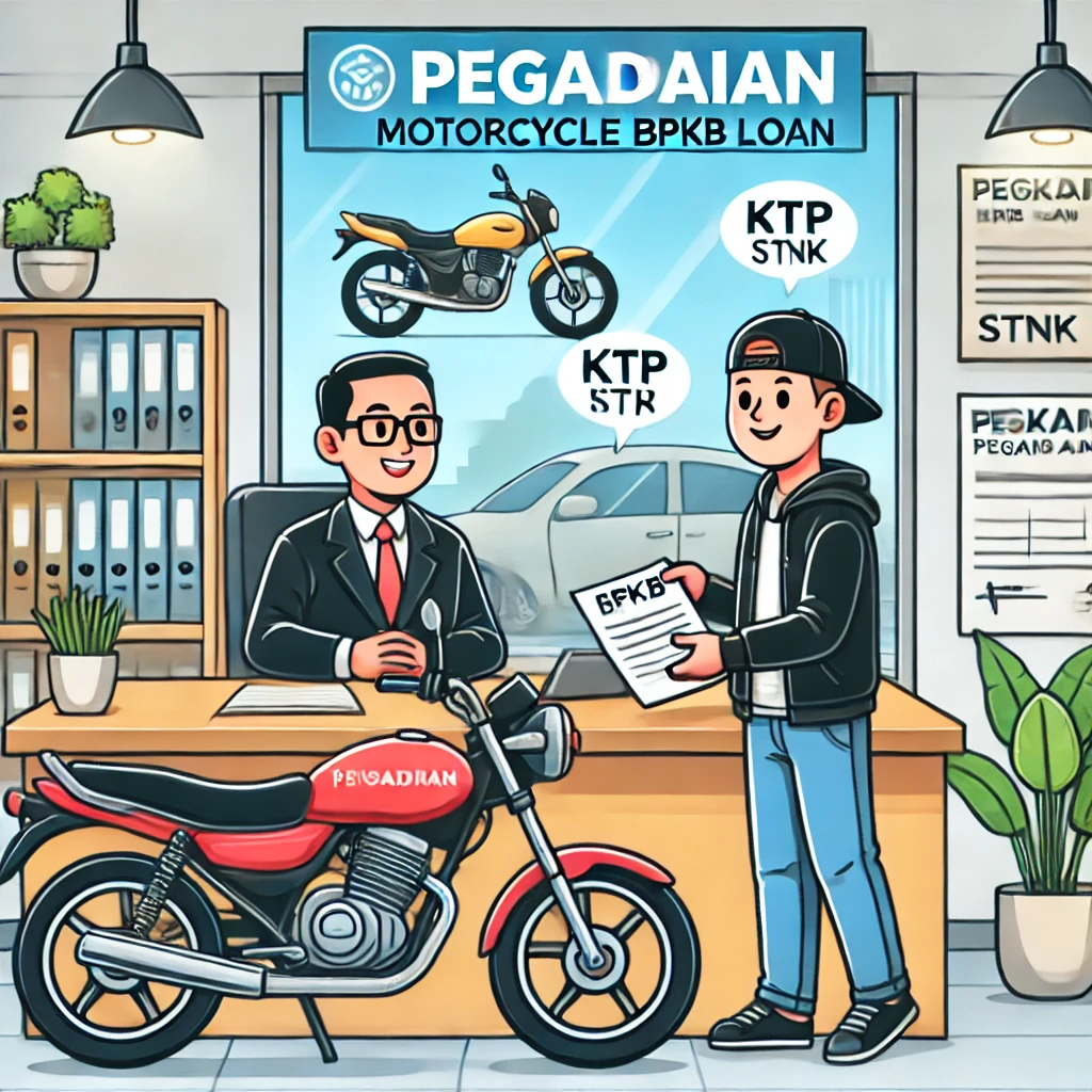 Gadai BPKB Motor di Pegadaian Tanpa Motor