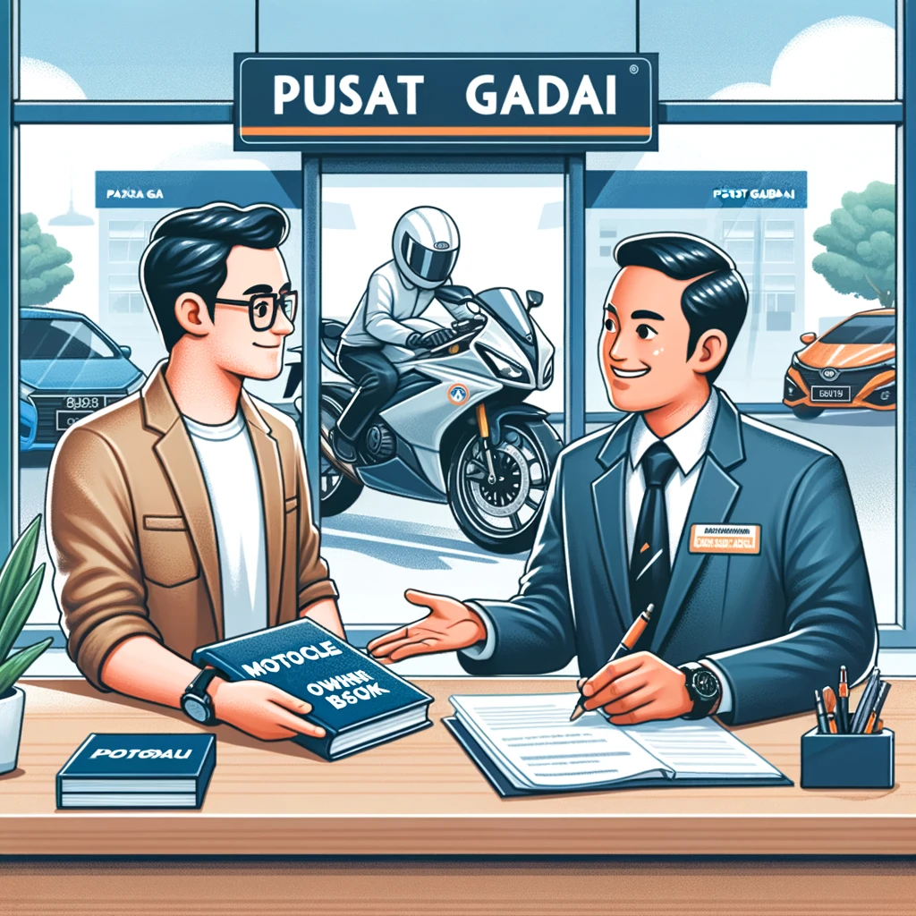 Gadai BPKB Motor di Pusat Gadai