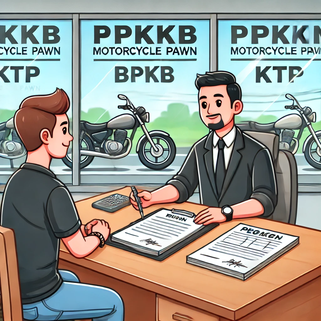 Pinjaman BPKB Motor di Pegadaian