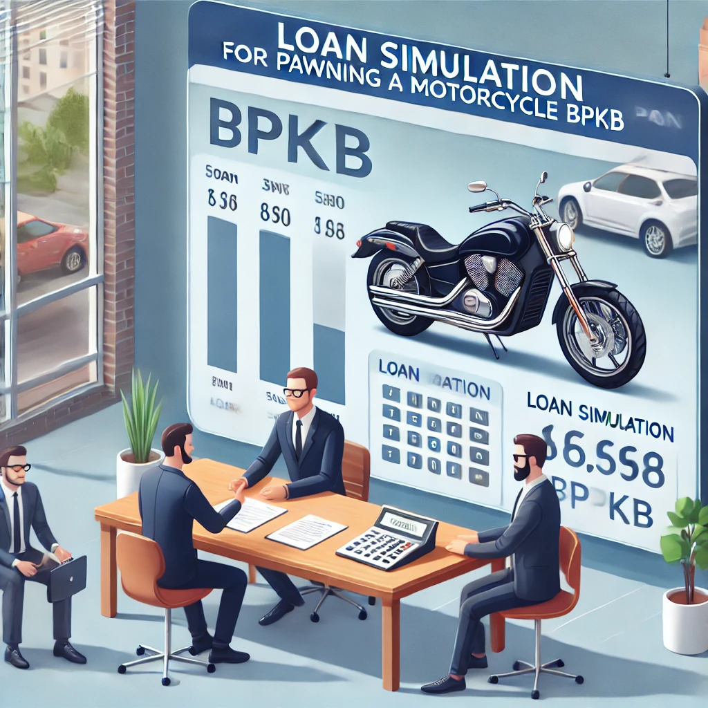 Simulasi Gadai BPKB Motor