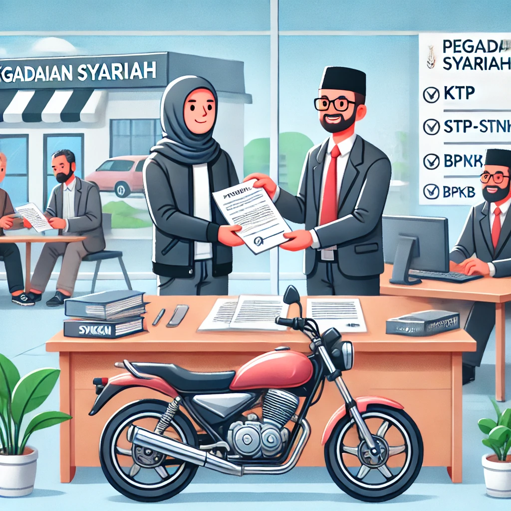 Syarat Gadai BPKB Motor di Pegadaian Syariah