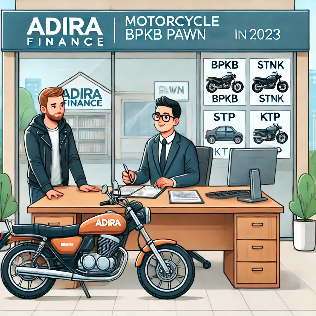 Tabel Angsuran Gadai BPKB Motor di Adira 2023