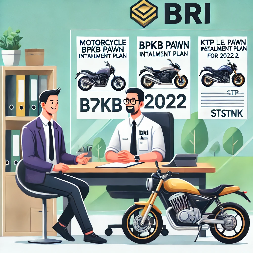 Tabel Angsuran Gadai BPKB Motor di Bank BRI 2022