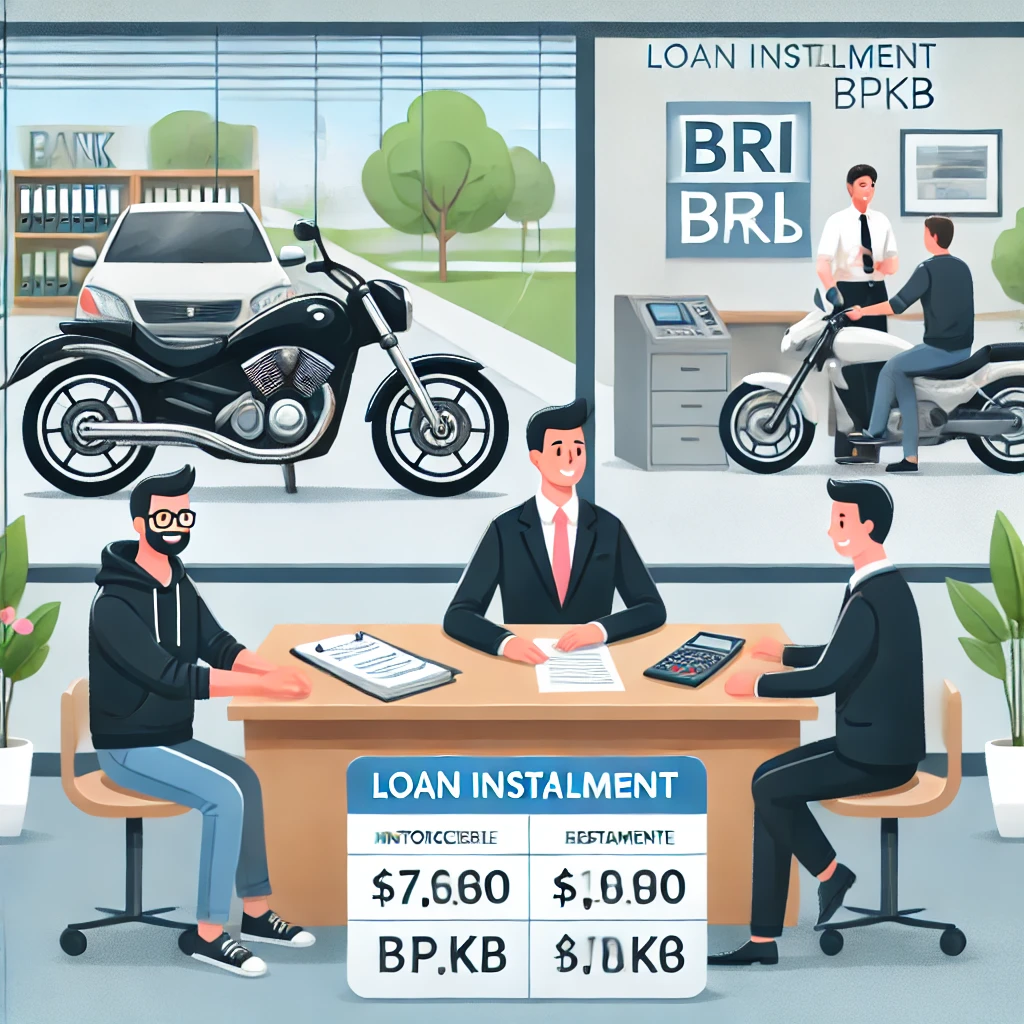 Tabel Angsuran Gadai BPKB Motor di Bank BRI