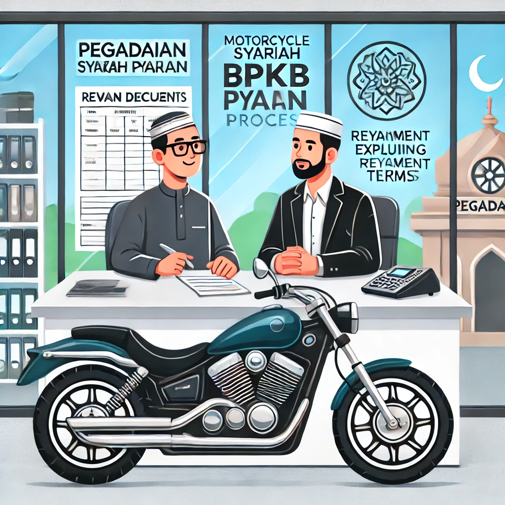 Tabel Angsuran Gadai BPKB Motor di Pegadaian Syariah