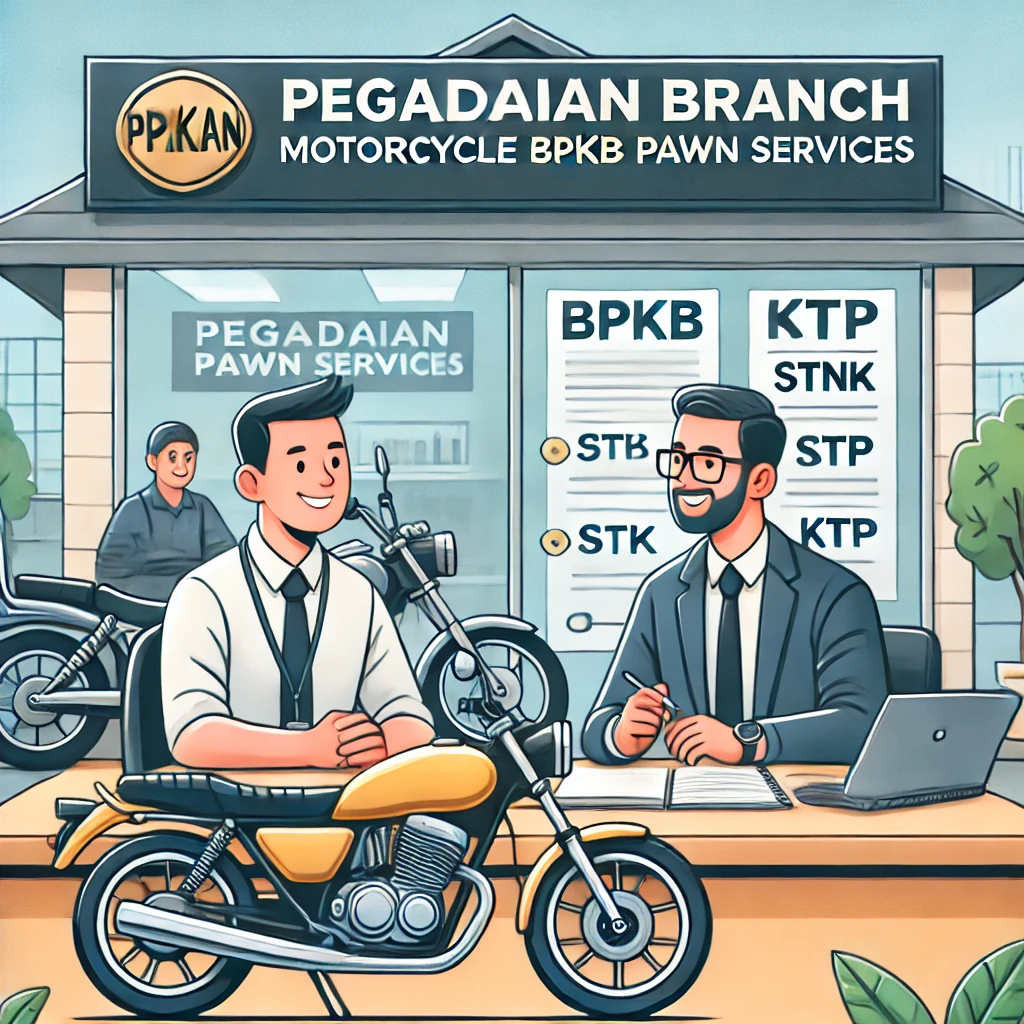 Tabel Gadai BPKB Motor di Pegadaian