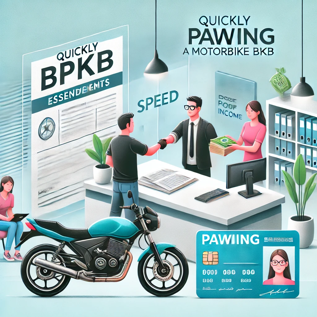 Cara Gadai BPKB Motor Langsung Cair