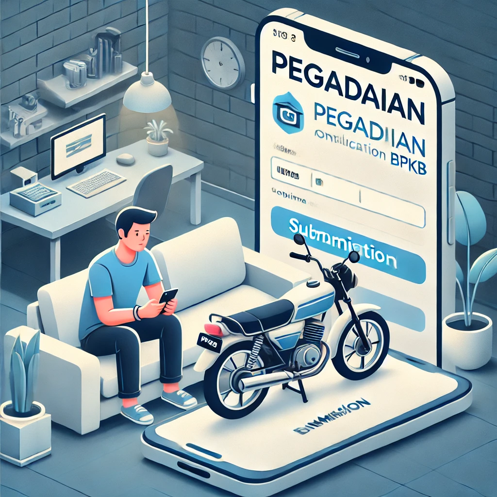 Cara Gadai BPKB Motor di Aplikasi Pegadaian