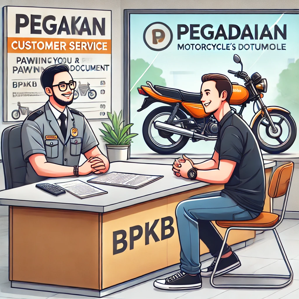 Cara Pengajuan Gadai BPKB Motor di Pegadaian