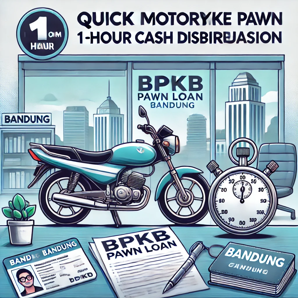 Gadai BPKB Motor 1 Jam Cair Bandung