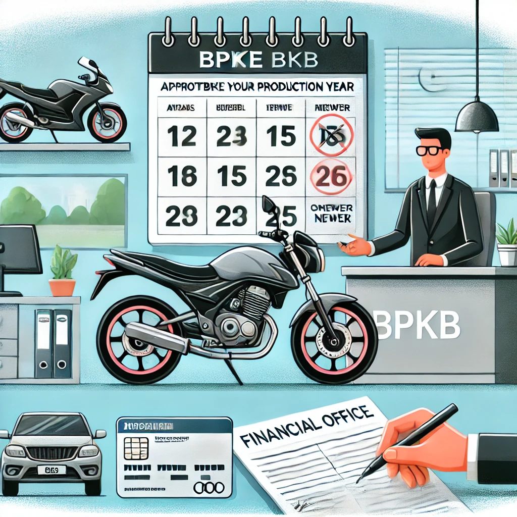 Gadai BPKB Motor Minimal Tahun Berapa