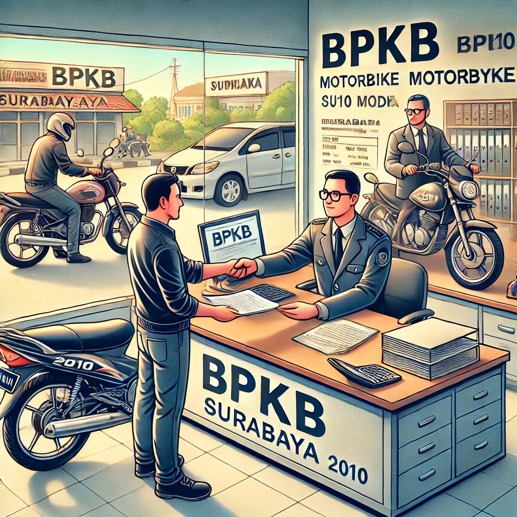 Gadai BPKB Motor Tahun 2010 Surabaya
