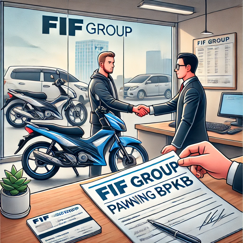 Gadai BPKB Motor di FIF Bandung