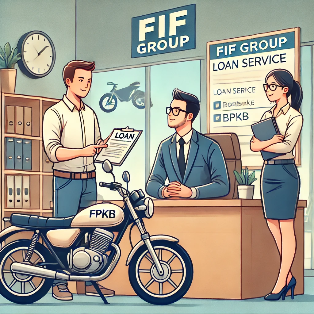 Gadai BPKB Motor di FIF Group