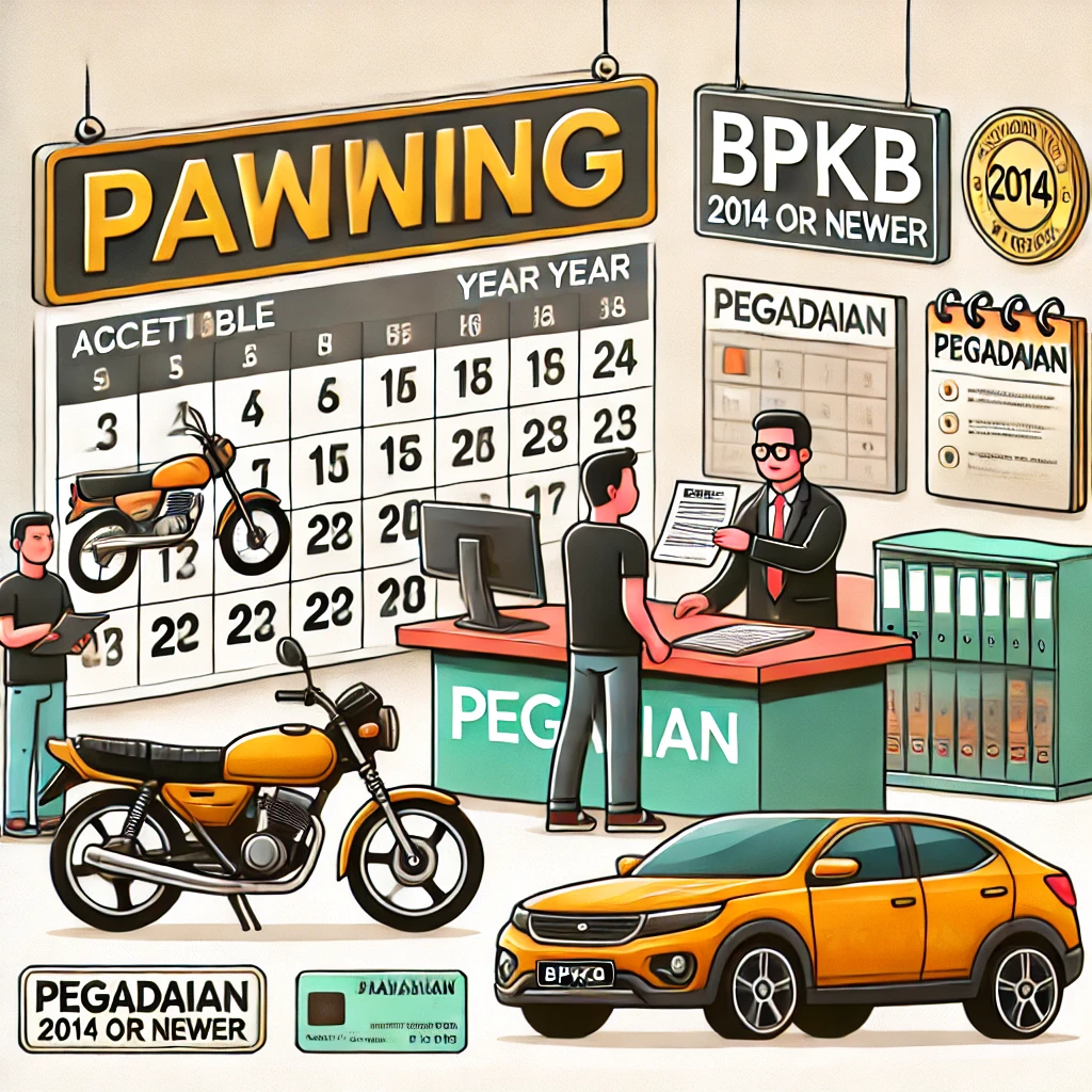 Gadai BPKB Motor di Pegadaian Minimal Tahun Berapa