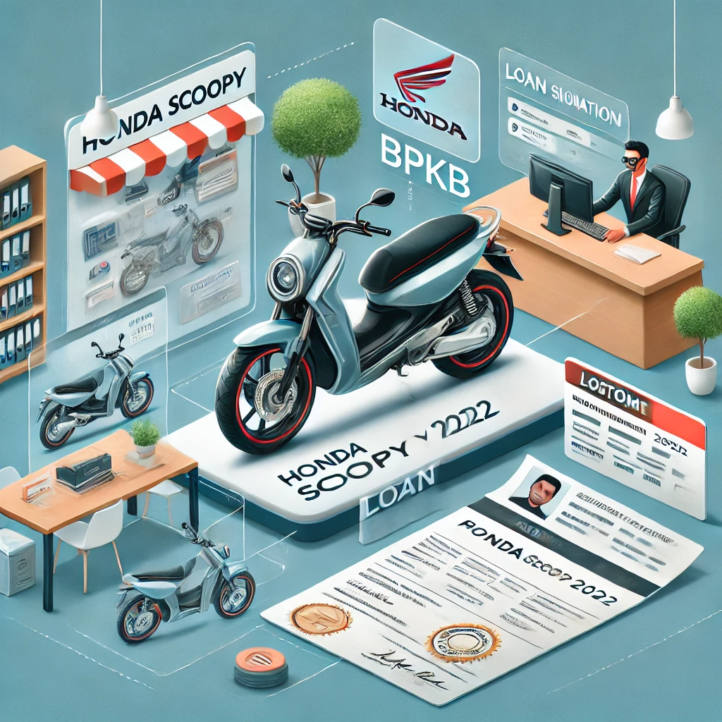Harga Gadai BPKB Motor Scoopy 2022