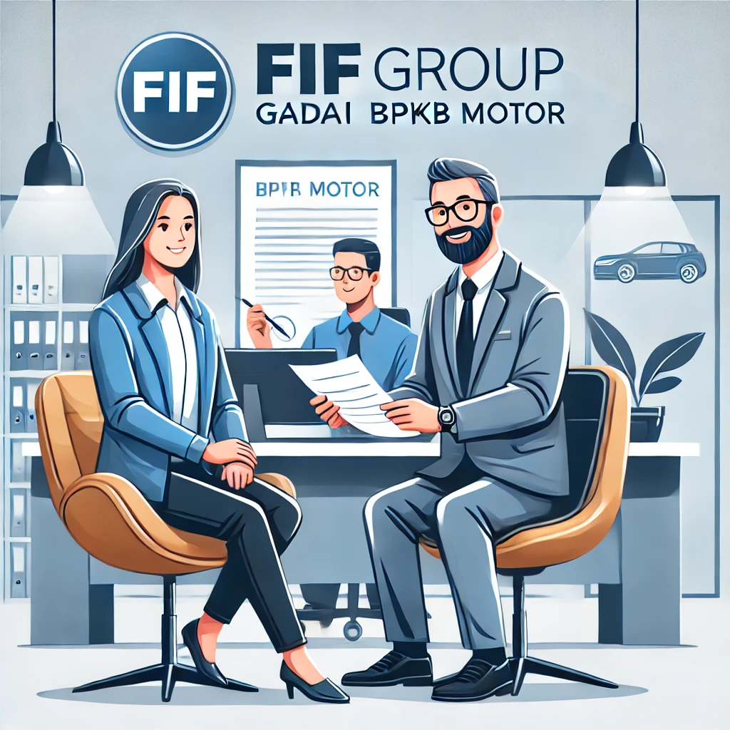 Simulasi Gadai BPKB Motor di FIF