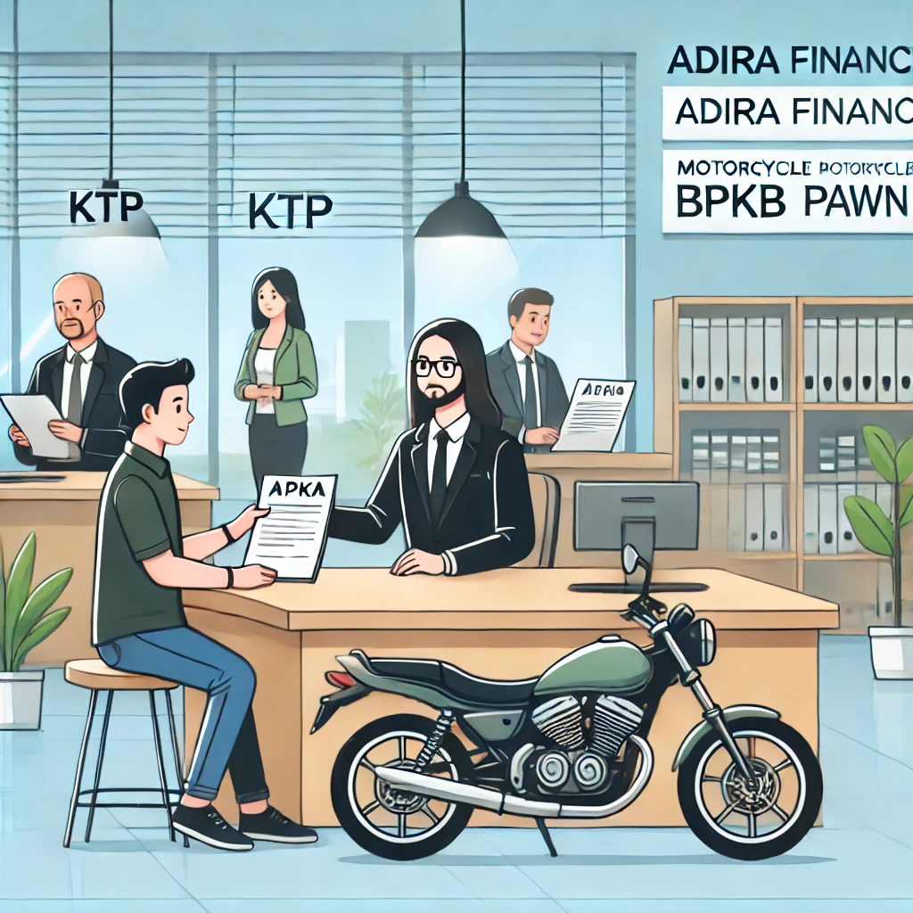 Syarat Gadai BPKB Motor di Adira Finance