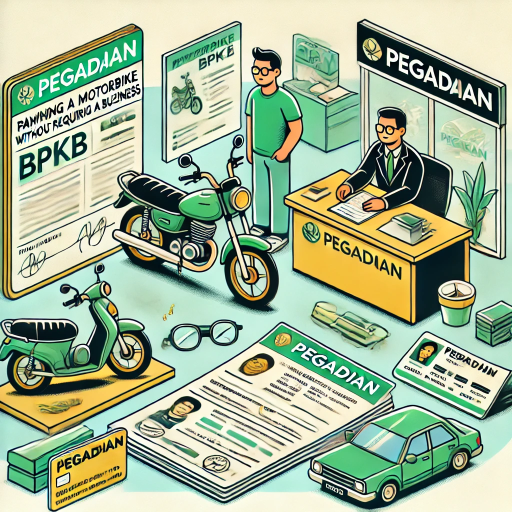 Syarat Gadai BPKB Motor di Pegadaian 2023 Tanpa Usaha