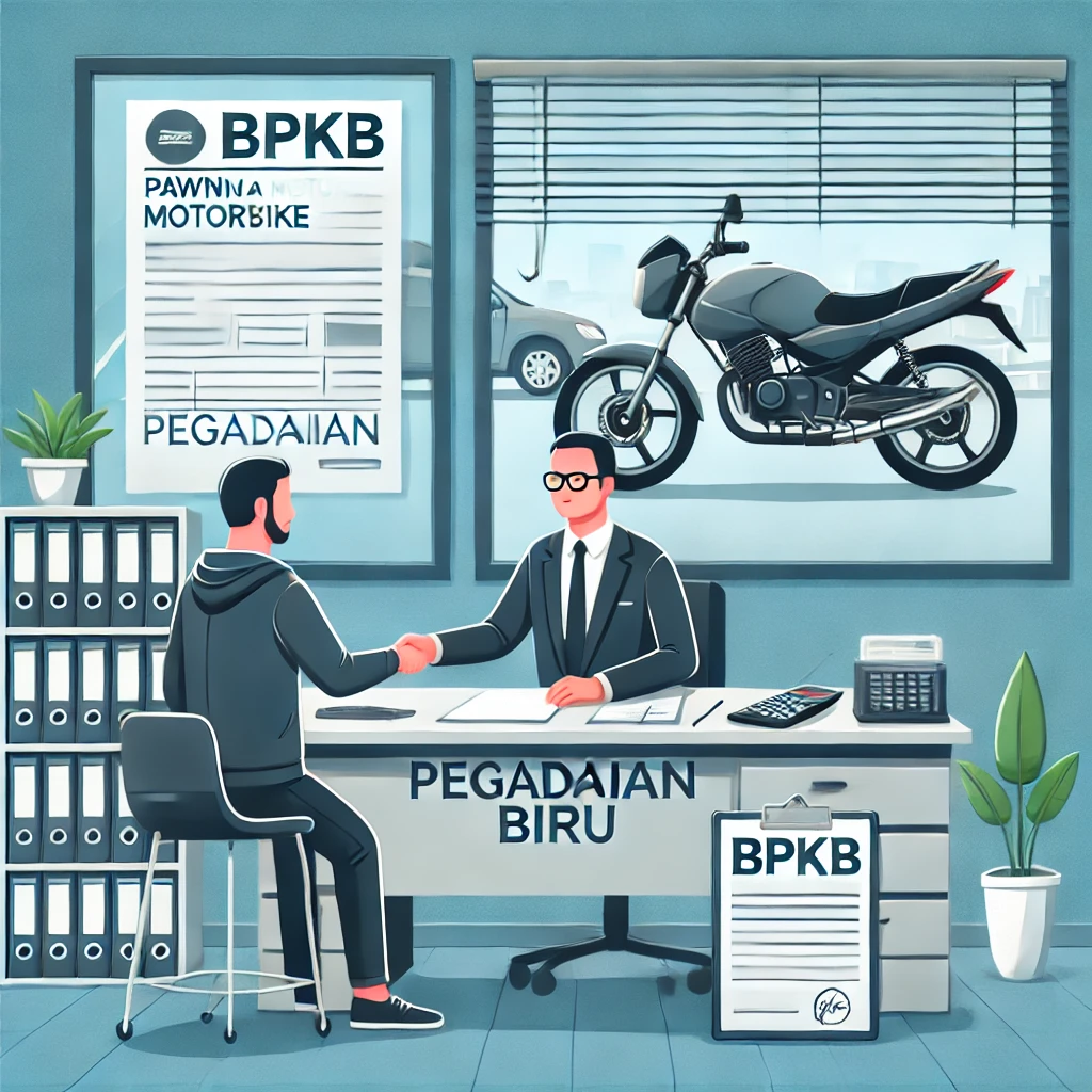 Syarat Gadai BPKB Motor di Pegadaian Biru