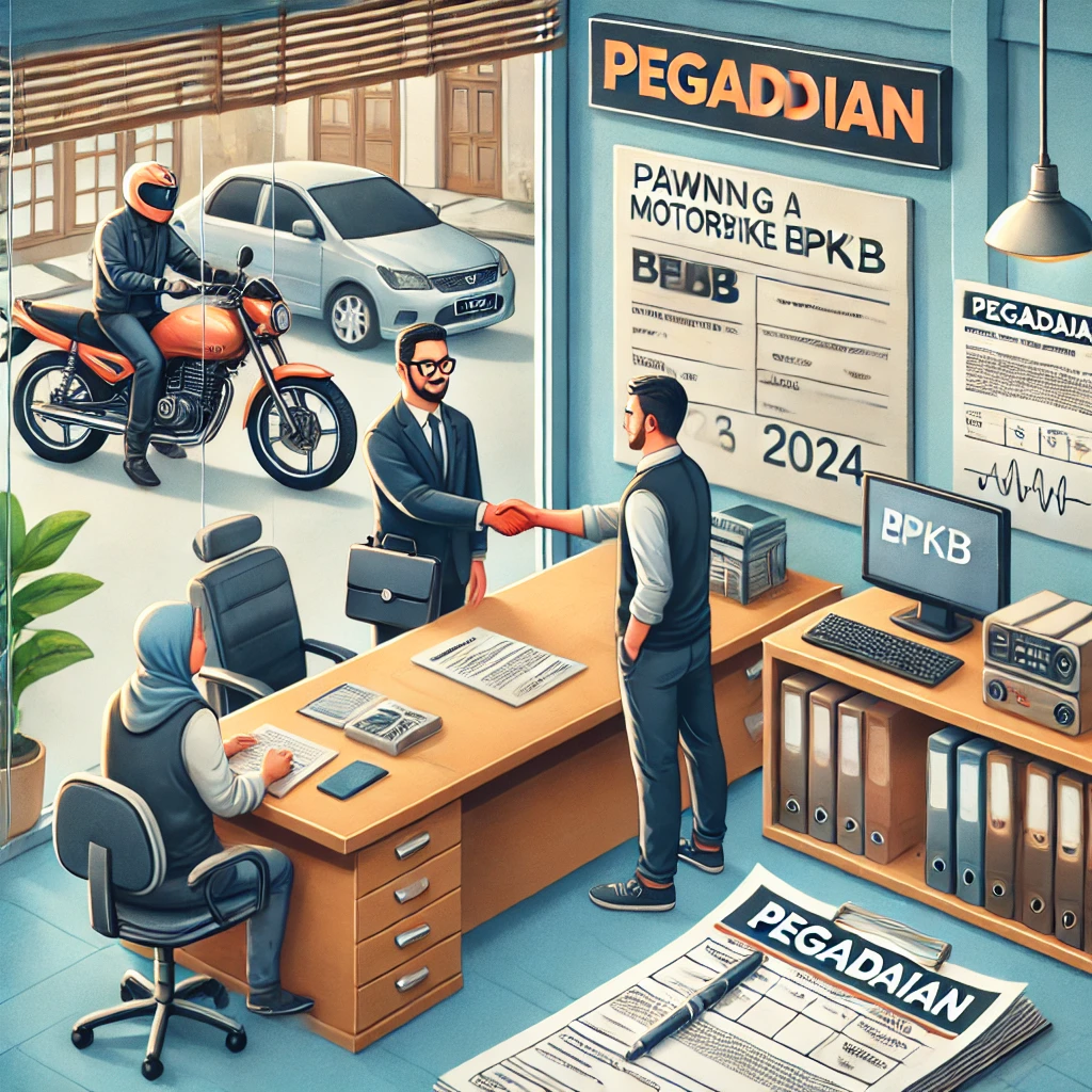 Tabel Pinjaman Gadai BPKB Motor di Pegadaian